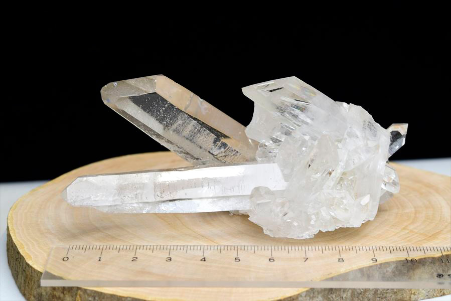 超透明】ブラジル・コリント産 水晶クラスター 原石｜アップストーン