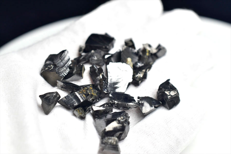 高純度 エリートシュンガイト 原石｜SSサイズ・約30gセット｜詰め合わせ