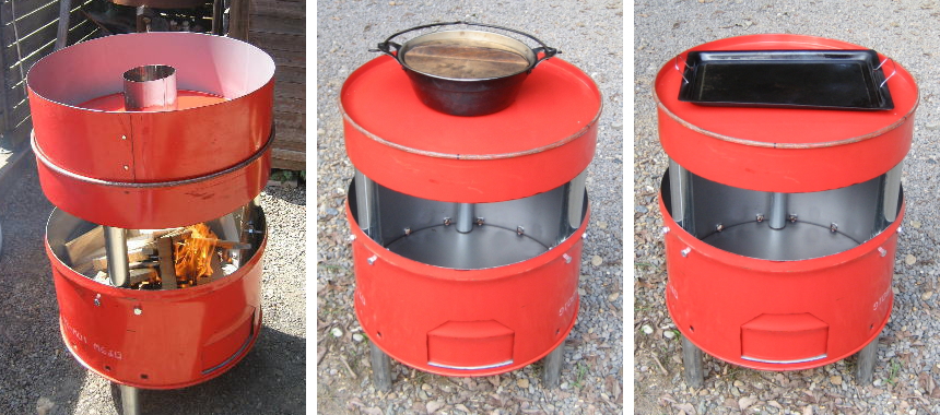 芋焼き器、焼き芋器