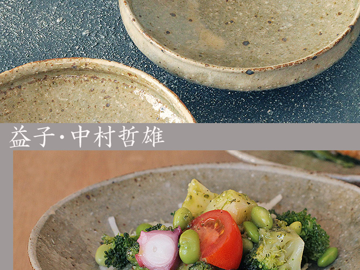 益子の中村哲雄さん再入荷です／特集ページ一覧／和食器通販 おかずの