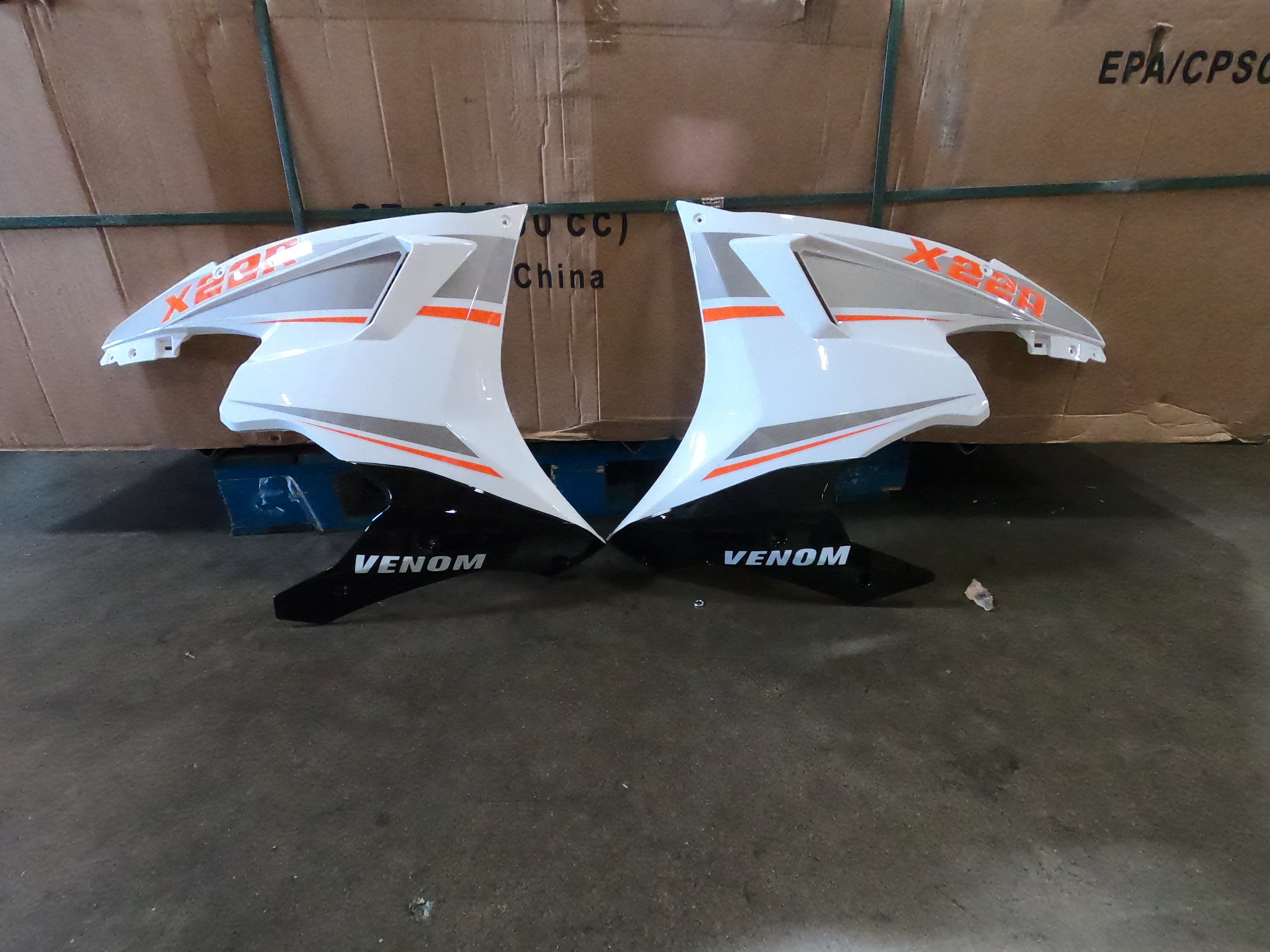 Left Main Body Fairing – DF250RTS / Venom X22R 250cc OEM Side Panel