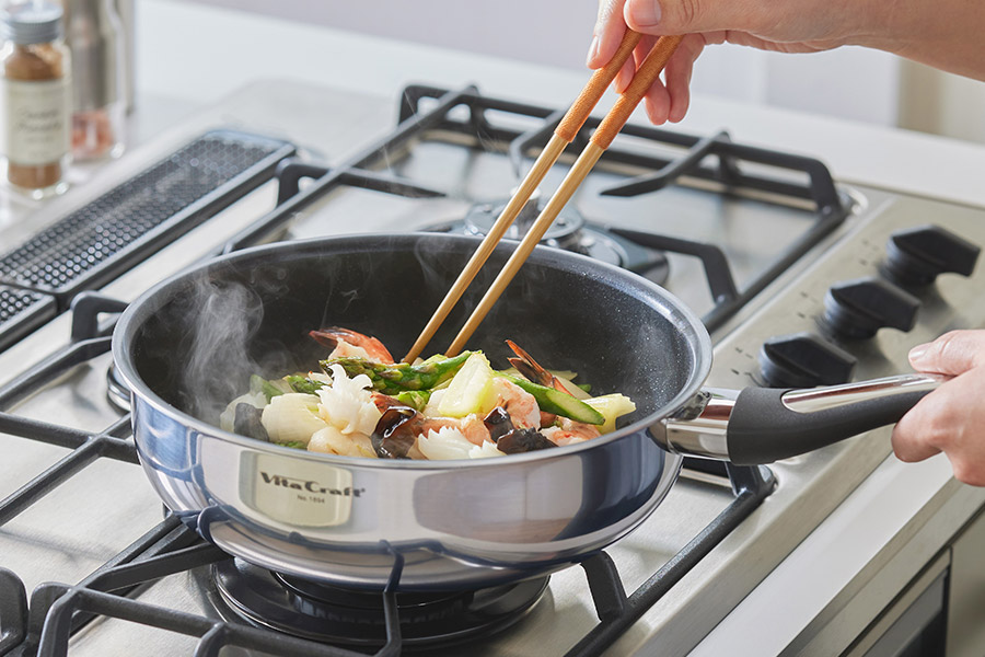 アメリア ウォックパン 24cm | ビタクラフトオンラインショップ