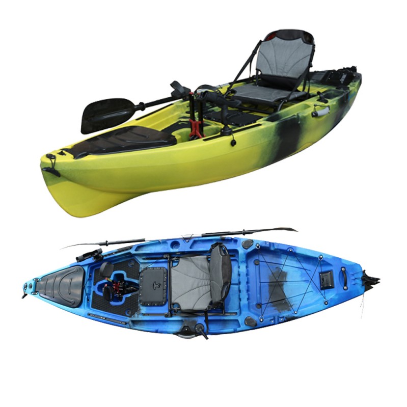 VK-34 ZORAN: 10 foot Pedal Kayak with Single Flap - Vicking