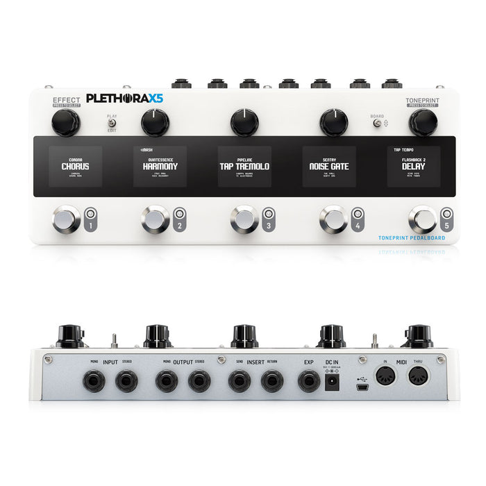 TC Electronic Plethora X5 TonePrint Pedal Board | Vision Guitar