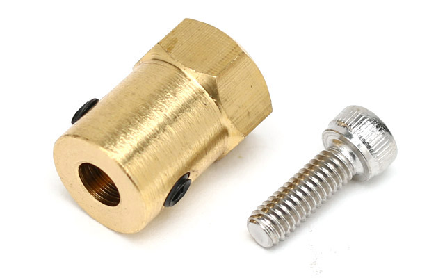 48mmオムニホイール(六角ハブ対応)用3mm六角ハブ (18056) : ロボット