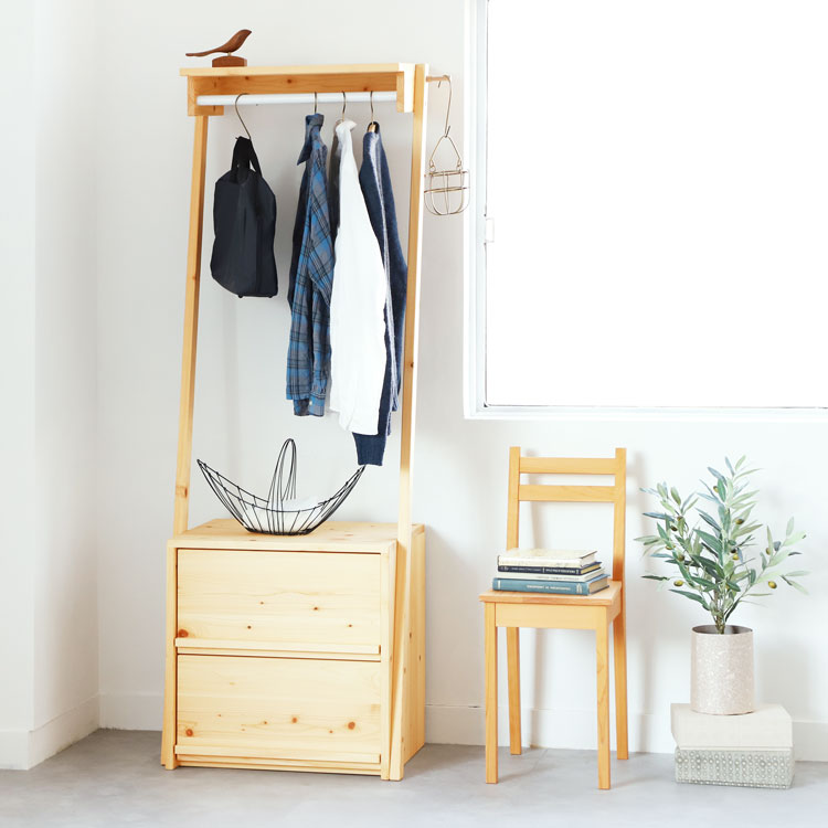 オープンワードローブ TL double｜家具とリビング収納の専門店キシル