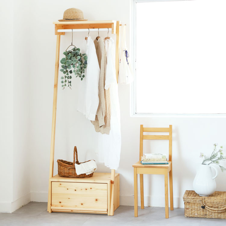 オープンワードローブ TL single｜家具とリビング収納の専門店キシル