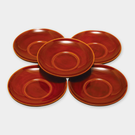 飛騨春慶塗 茶托 4寸 - 飛騨高山の伝統工芸 飛騨春慶塗製造元 山田春慶店