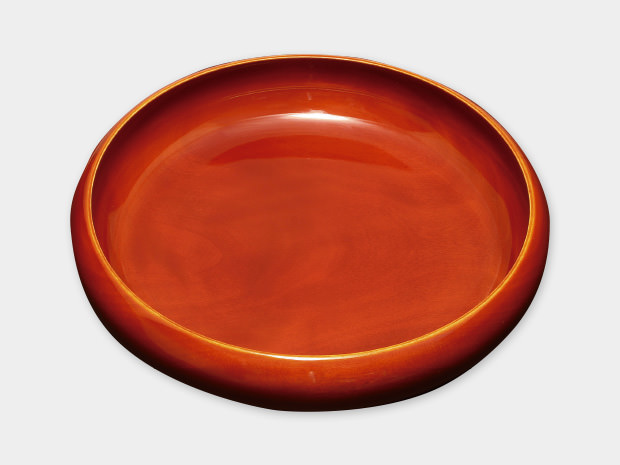 鉄鉢菓子器 8寸 - 飛騨春慶塗 （飛騨高山の伝統工芸） - 山田春慶店