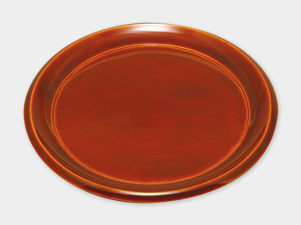 飛騨春慶塗 丸盆 尺1 - 飛騨高山の伝統工芸 飛騨春慶塗製造元 山田春慶店