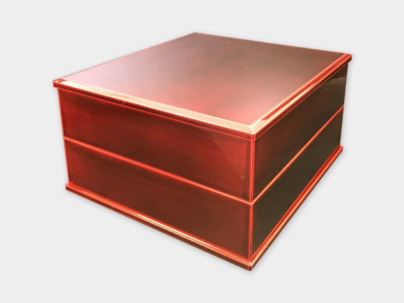 飛騨春慶塗 6寸二段重（重箱） - 飛騨高山の伝統工芸 飛騨春慶塗製造元