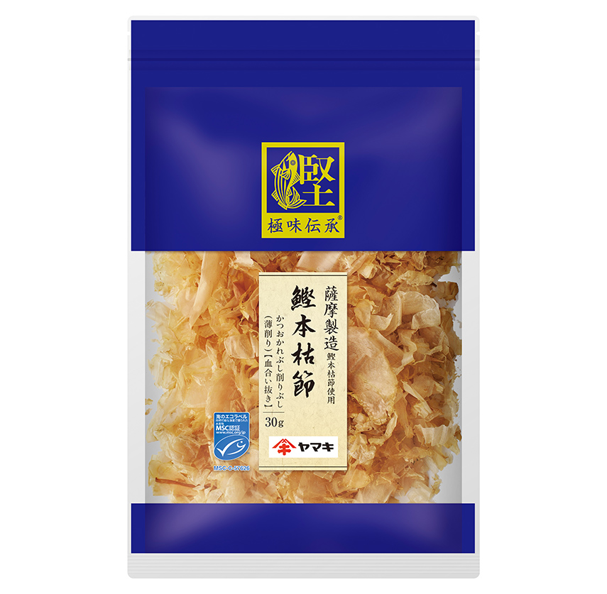 極味伝承®』鰹本枯節 30g MSC | 商品情報 | ヤマキ株式会社