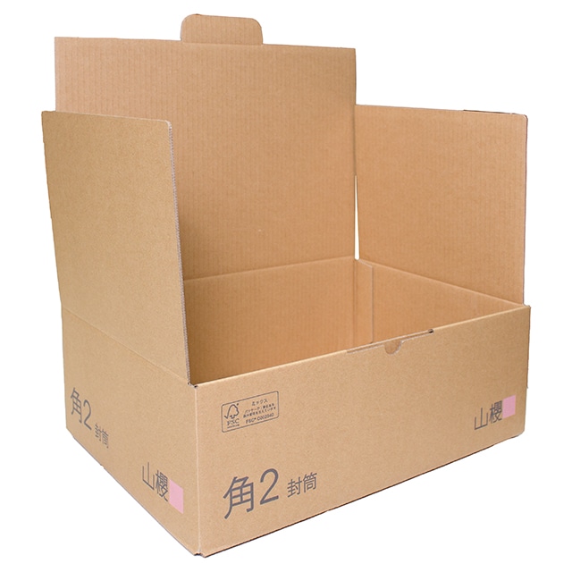 山櫻FS)小ロット用段ボール 角2：200枚用 ☆: 発送・梱包資材