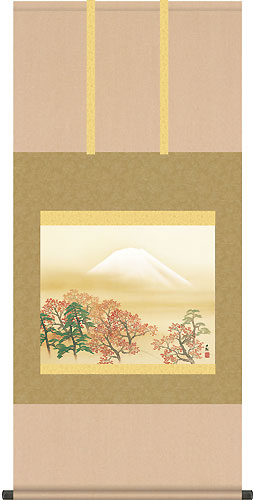 有名作家の掛け軸 横山大観作 日本心神