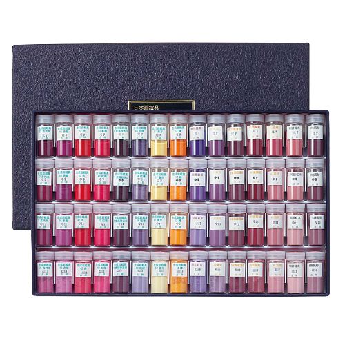 吉祥 岩絵具 花鳥60色セット | ゆめ画材