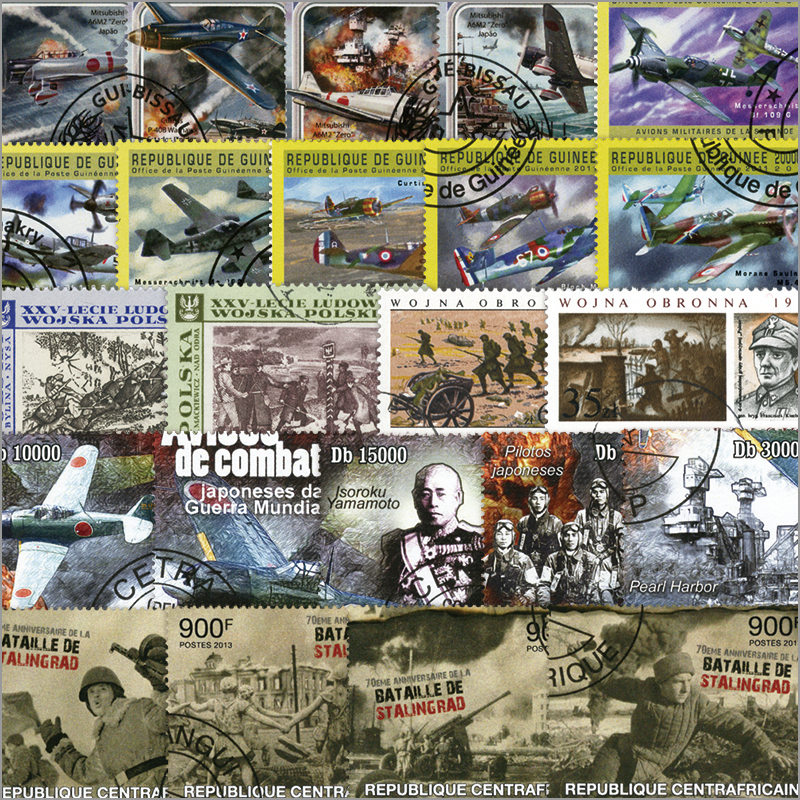 切手・趣味の通信販売｜スタマガネット 第2次世界大戦 50種(第2次大戦