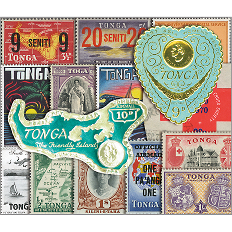 切手・趣味の通信販売｜スタマガネット トンガ 200種(200種): 外国切手
