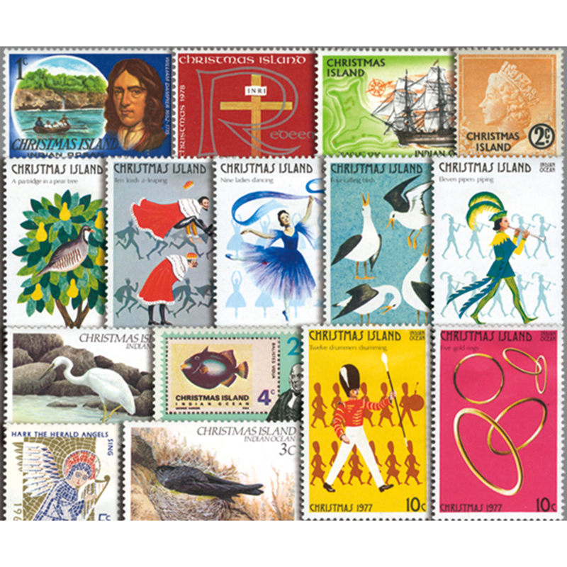 切手・趣味の通信販売｜スタマガネット クリスマス島 100種(100種