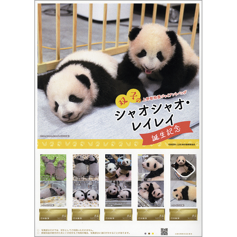 切手・趣味の通信販売｜スタマガネット 上野動物園ジャイアントパンダ
