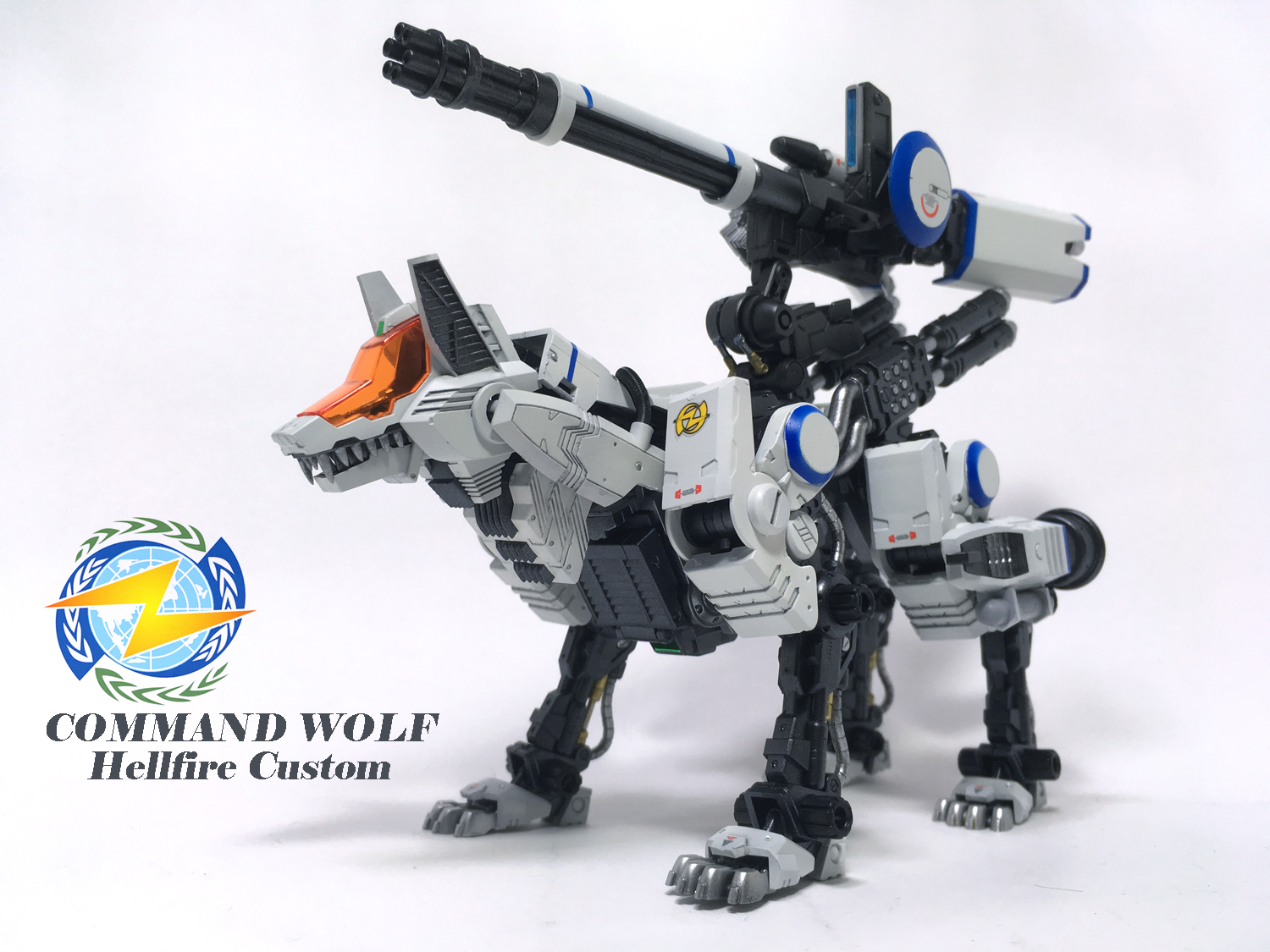 zoikino! - 改造ゾイド： コマンドウルフHC (ヘルファイアカスタム)