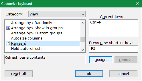 xplorer² online help: User Interface customization