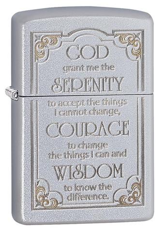 28458 Serenity Prayer < USA Decorated < LIGHTERS | zippo