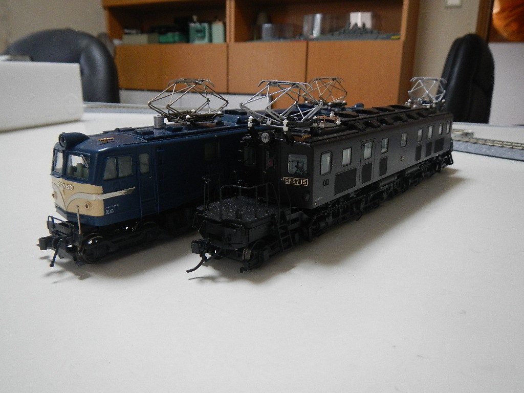 天賞堂のプラ製機関車 EF57東海道タイプ: 東名川崎製作所（仮）