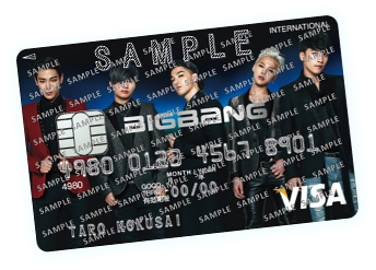 BIGBANG VISAカード