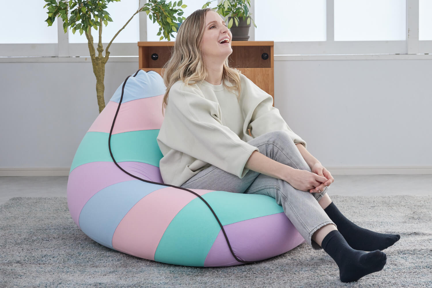 公式】Yogibo Max Rainbow（ヨギボー マックス レインボー）用カバー