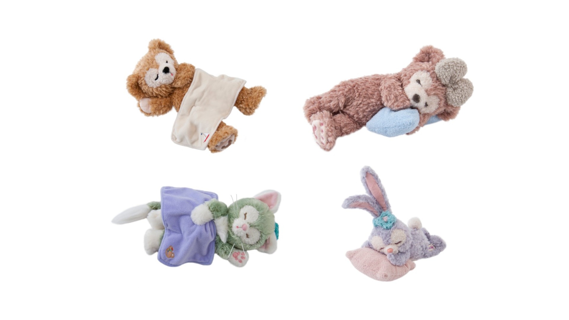 ダッフィー＆フレンズの冬グッズが猛烈な可愛さ！ 寝姿のキュートな