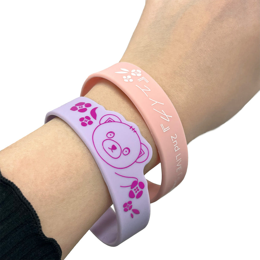 ごんざぶろう×「Sweet alyssum」ラバーバンド ライトパープル