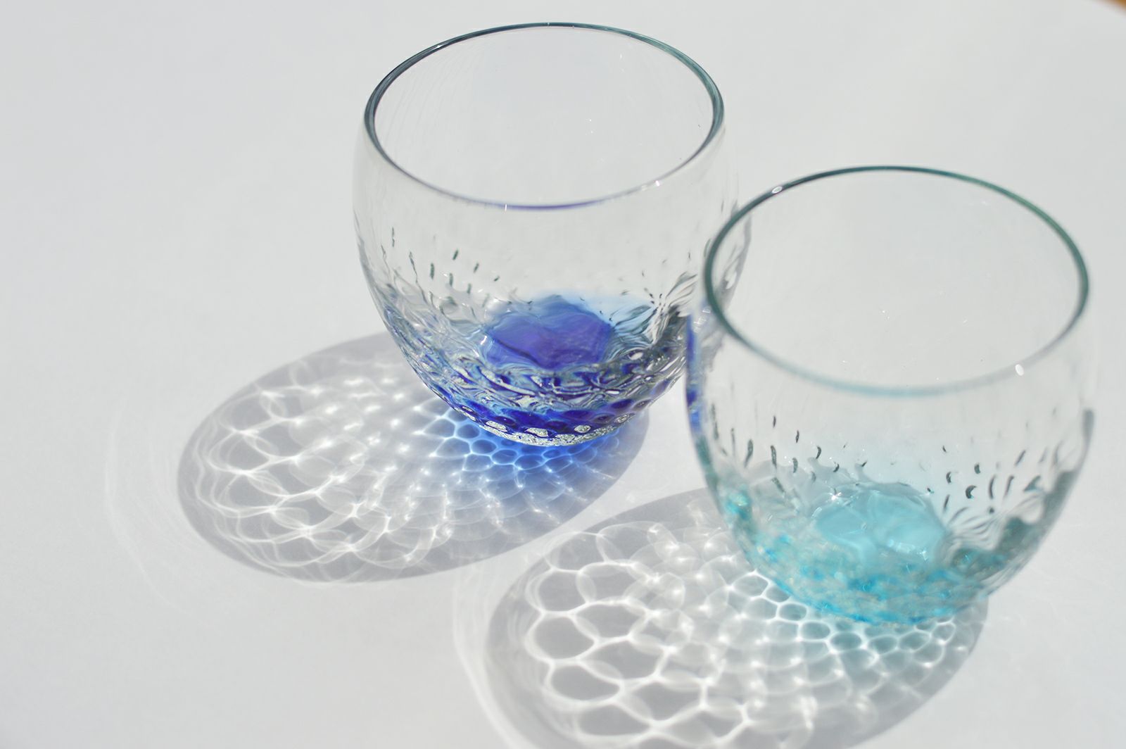 つぶ丸グラスのペアギフト てぃだ工房 | ゆいまーる沖縄 ＜Online＞