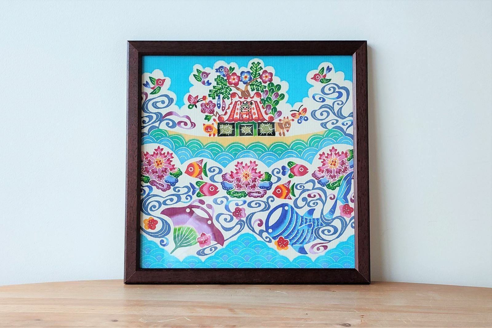 干支タペストリー 紅型工房ひがしや | ゆいまーる沖縄 ＜Online＞