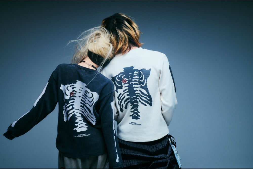 Digital Bone Thermal L/S Tee – YZ