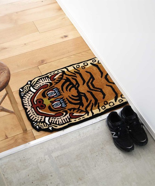 HIGHTIDE（ハイタイド） ラグ ラグマット Tibetan Tiger Rug H1-75