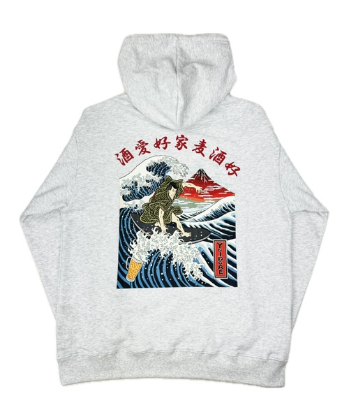 JACKROSE（ジャックローズ） パーカー YOIDORE 浮世絵 ビール パーカー