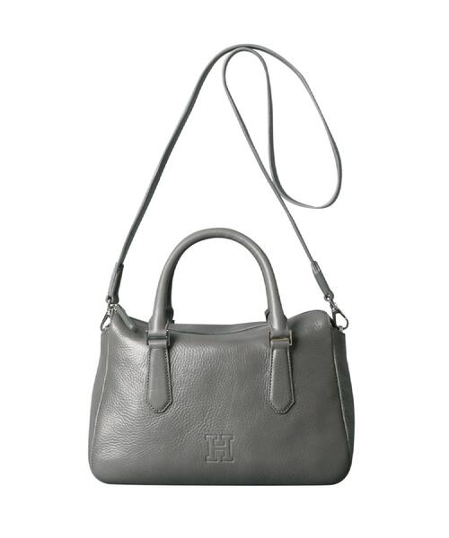 HIROFU（ヒロフ） ハンドバッグ 「ピアーチェ」レザーハンドバッグ M