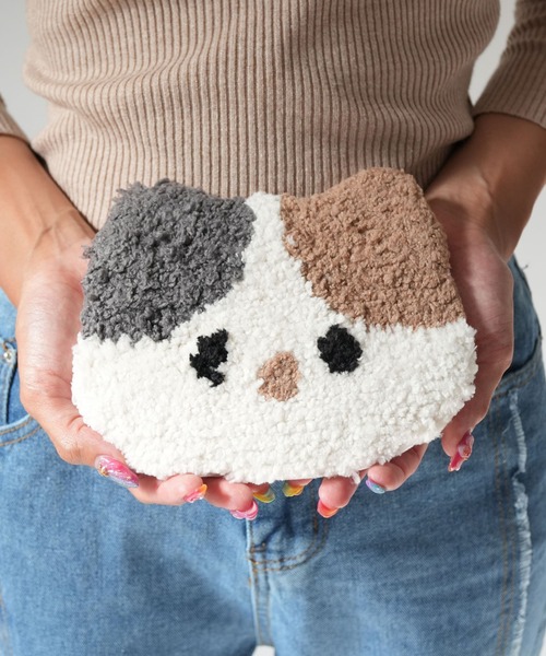 Port（ポート） ポーチ 「 」 アニマル タフティングポーチ レディース