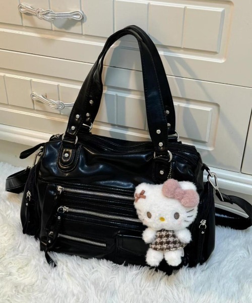 Sibra（シブラ） ショルダーバッグ バッグ 2wayレザーテイストポケット