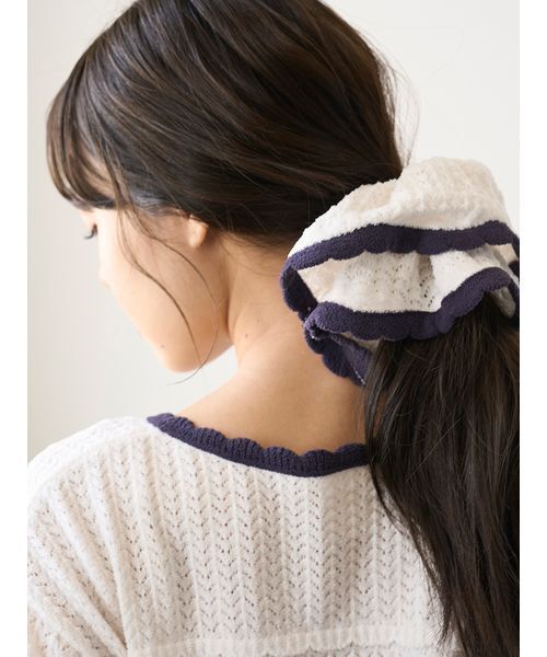 gelato pique（ジェラートピケ） シュシュ クロシェシュシュ