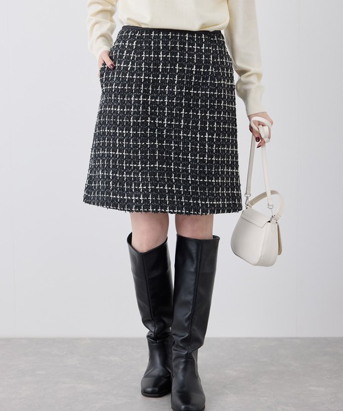 ROPE' PICNIC（ロペ ピクニック） スカート ツイードチェックミニ