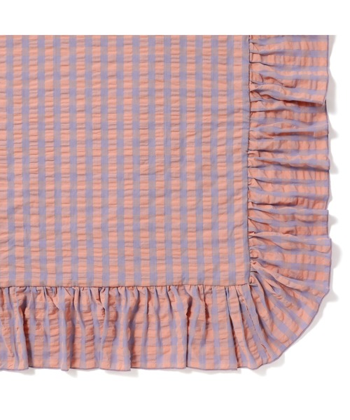 Francfranc（フランフラン） ベッド 寝具 フリルチェック 掛け布団