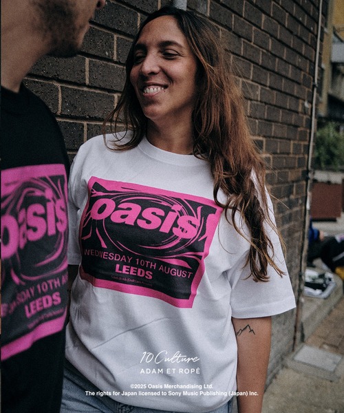 ADAM ET ROPE'（アダムエロペ） tシャツ 「oasis 10Culture / ADAM ET