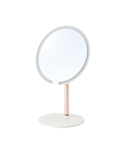 Francfranc（フランフラン） 鏡 LED スタンドミラー ホワイト