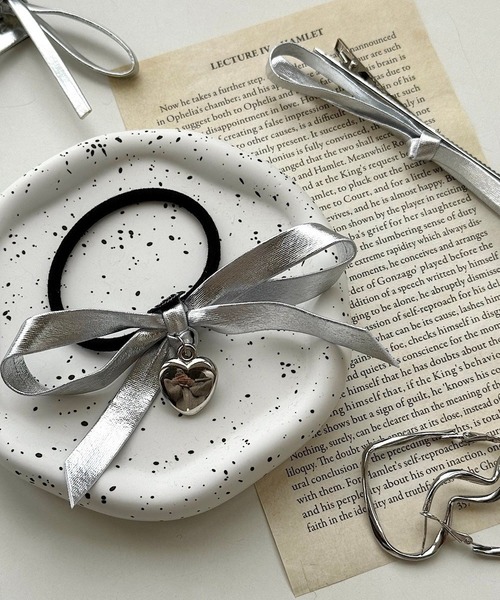 ヘアゴム シルバーリボンヘアゴム : ZOZOTOWN Yahoo!店 - 通販 - Yahoo