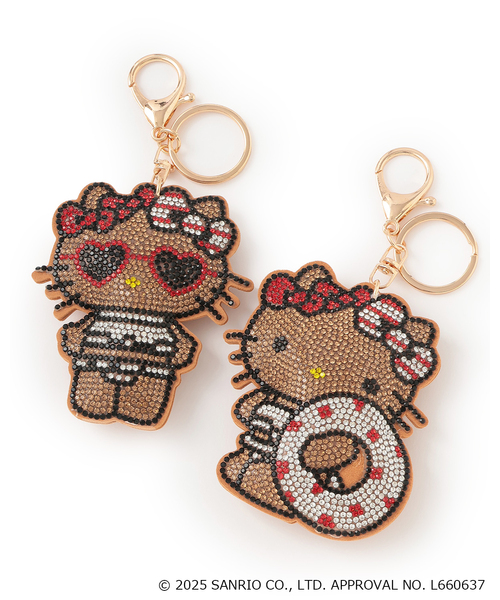 LOVETOXIC 「ハローキティ」日焼け キラキラキーチャーム : ZOZOTOWN