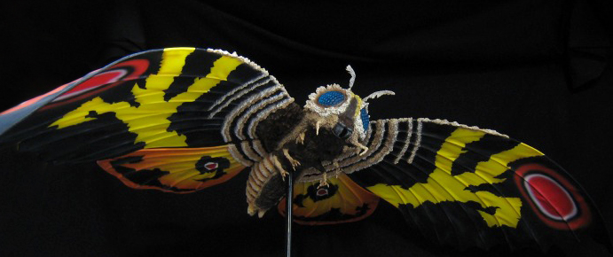 □モスラ対ゴジラ・静之浦の死闘 完成品+パラダイス モスラ幼虫</FONT