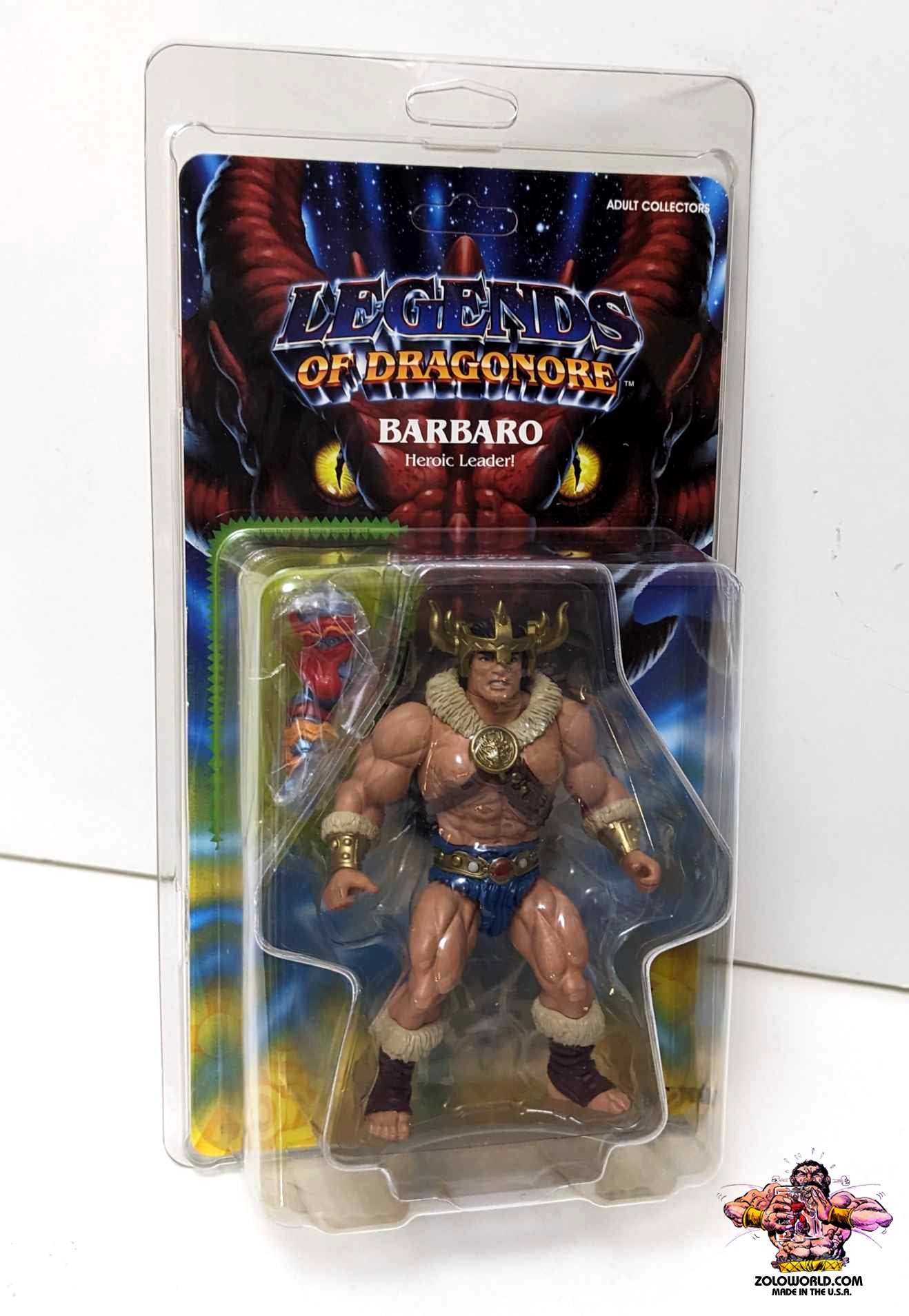 PRE-ORDER ZOLOWORLD OFFICIAL LEGENDS OF DRAGONORE MOC UV ACTION