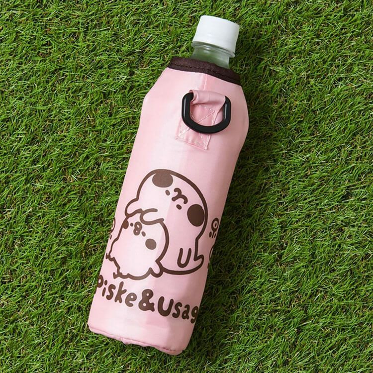 カナヘイの小動物】ペットボトルカバー（ピスケとうさぎ）3942△SALE