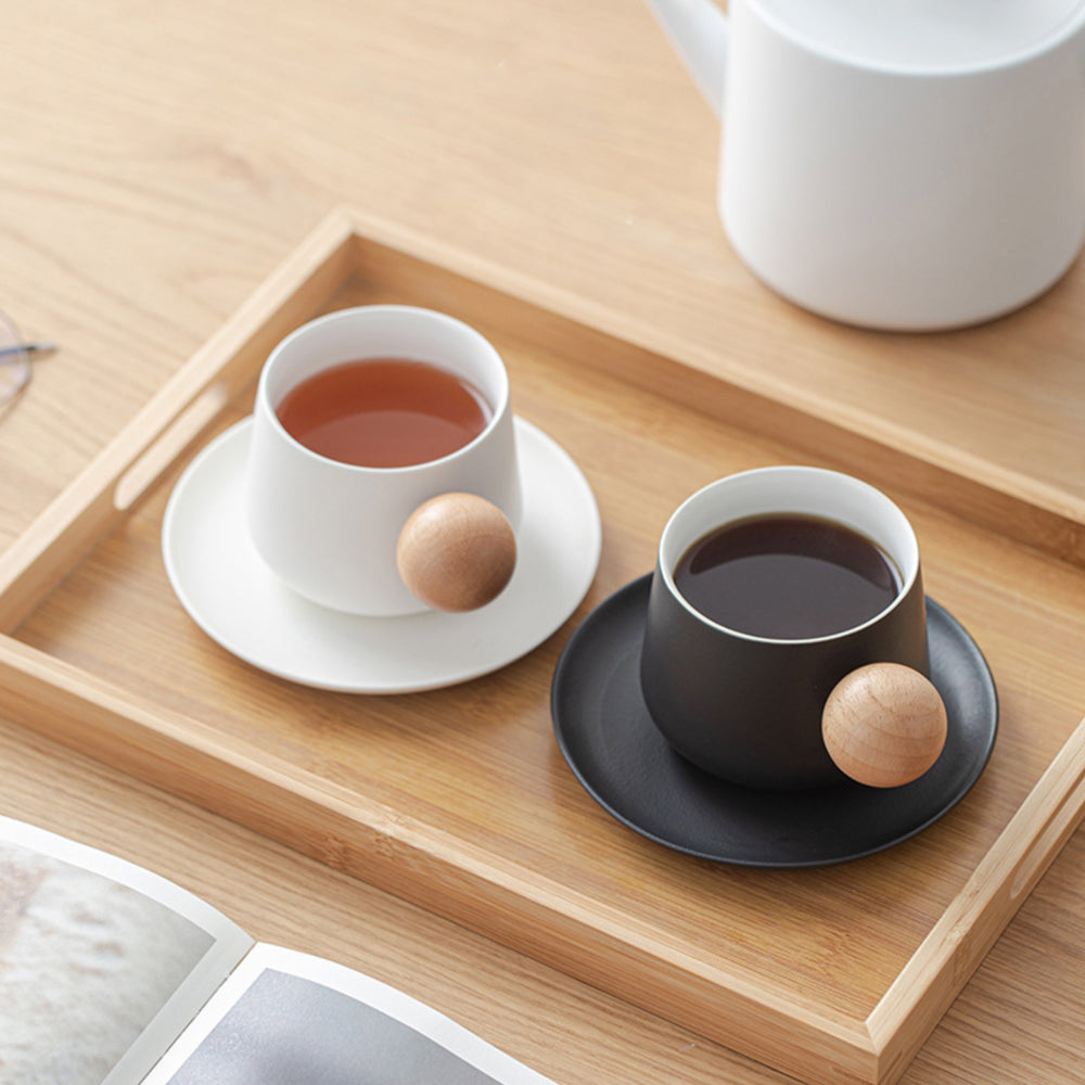 ウッドハンドのカップ&ソーサーセット – acacia